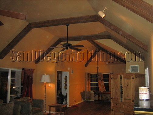 Faux Wood Beams